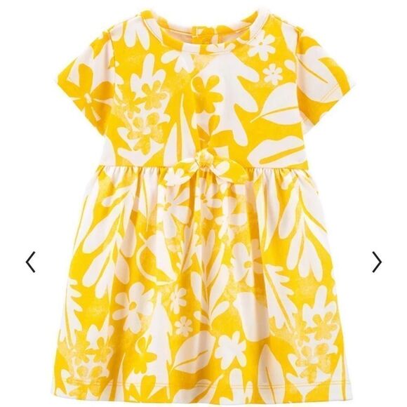 NWT Carter’s 2 Piece Flower Dress - Picture 1 of 2